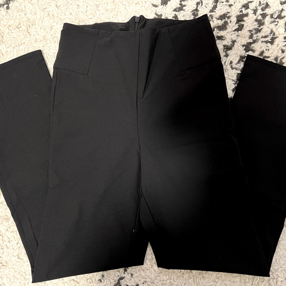 Athleta Pants with Front Slit - Black 4